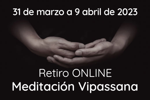 Retiro Vipassana online Semana Santa